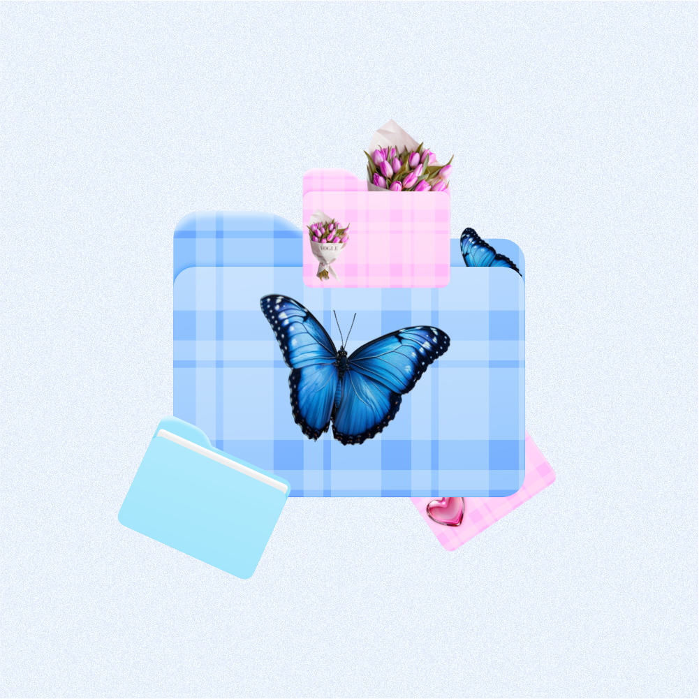 Spring folder icons 2026